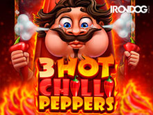 3 Hot Chilli Peppers. 