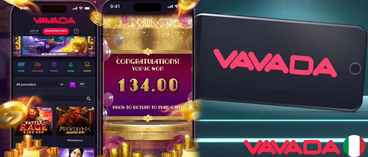 Applicazione Vavada casinò. 
